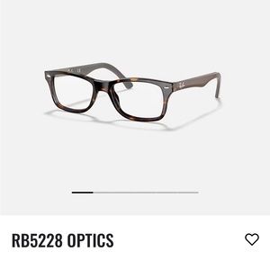 RayBan RB5228 Polished Havana Frames